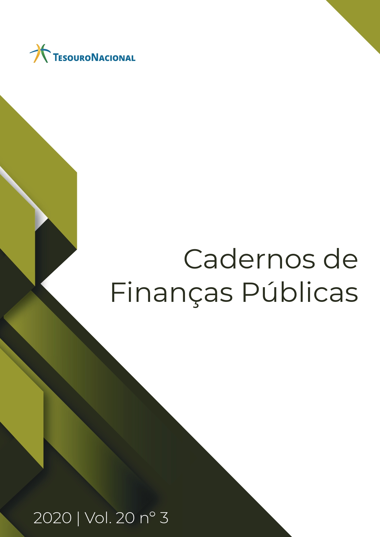 					Ver Vol. 20 Núm. 3 (2020): CADERNOS DE FINANÇAS PÚBLICAS
				